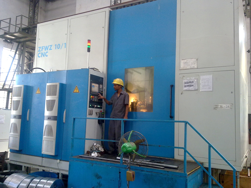 CNC Hobbing machine (Make: WMW, Model: ZFW2-10/1)Max Module: 16 , Load capacity: 5 tons